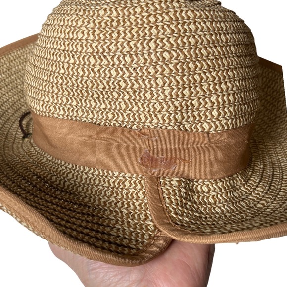 Wide Brim Sun Hat Paper Straw Split Back San Diego Hat  display picture 1